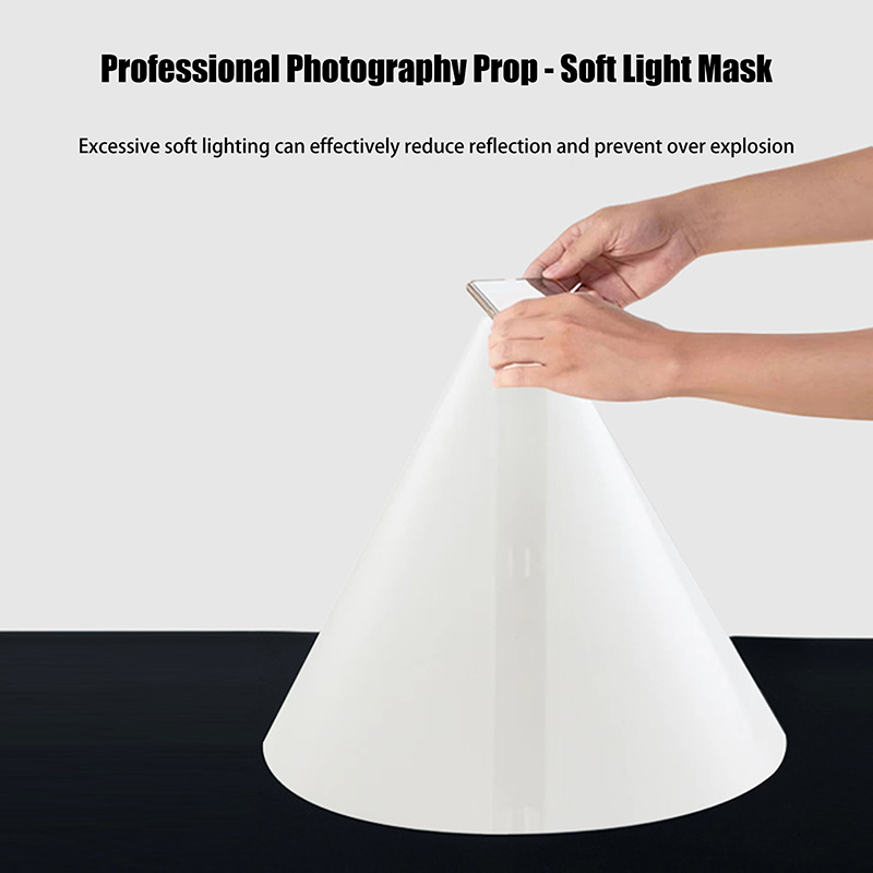 Jewelry Photography Lighting Kit - Conical Diffuser Photography Props Light Softbox
