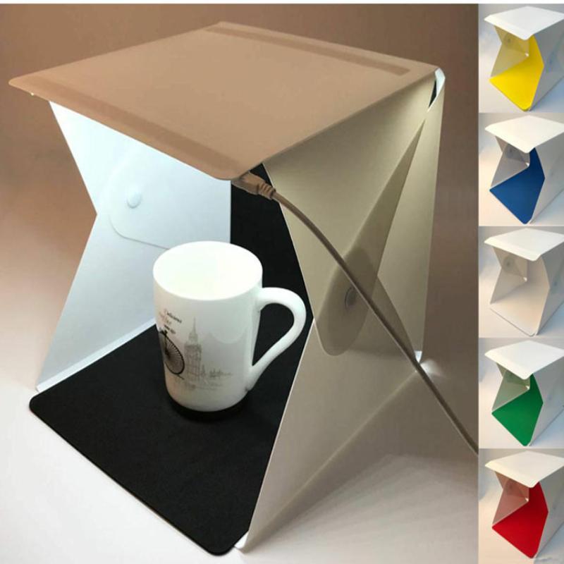 Photography Lighting And Backdrop - 【C】Portable LED Photo Studio Light Box