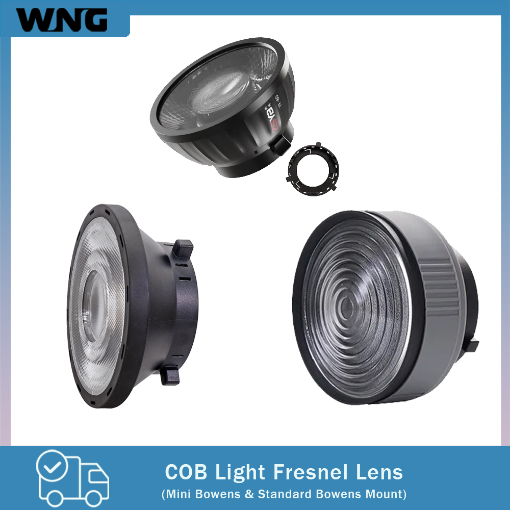 Photography Lighting Product - Fresnel Lens 15-55 Degree Adjustable Focus