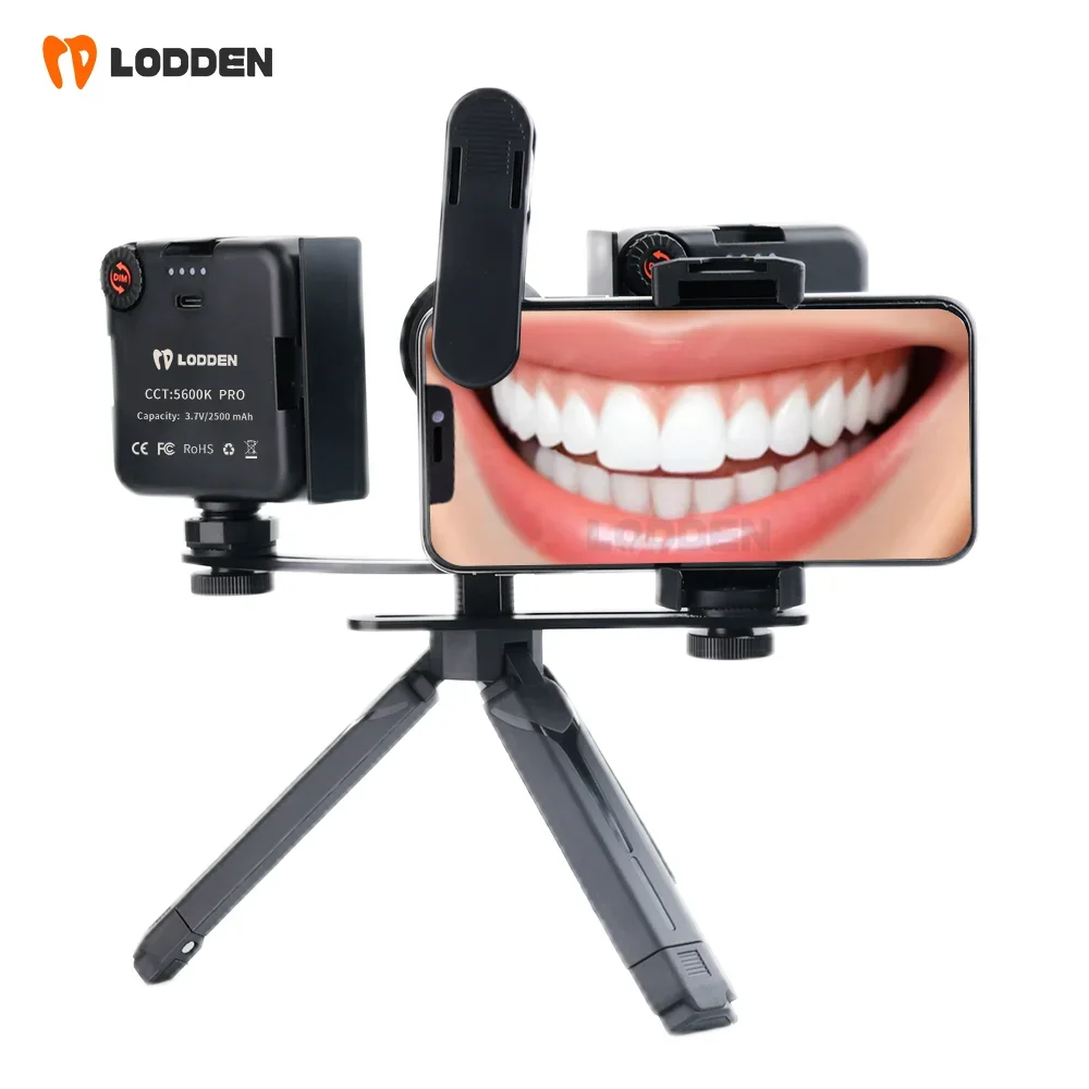 Photography Lighting Lamp - LODDEN Bluetooth Dental Fill Light Flash
