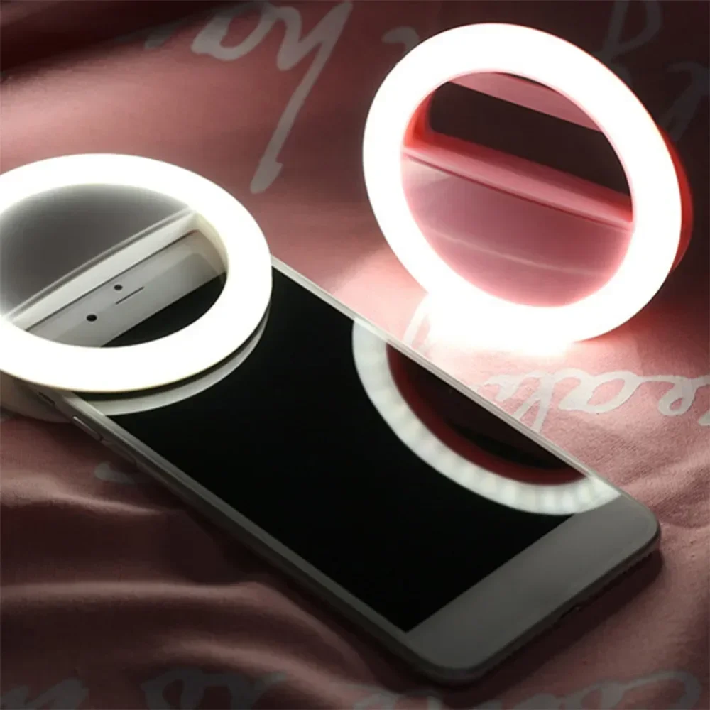 Photography Lighting Tent - LED Selfie Ring Light Mobile Phone
