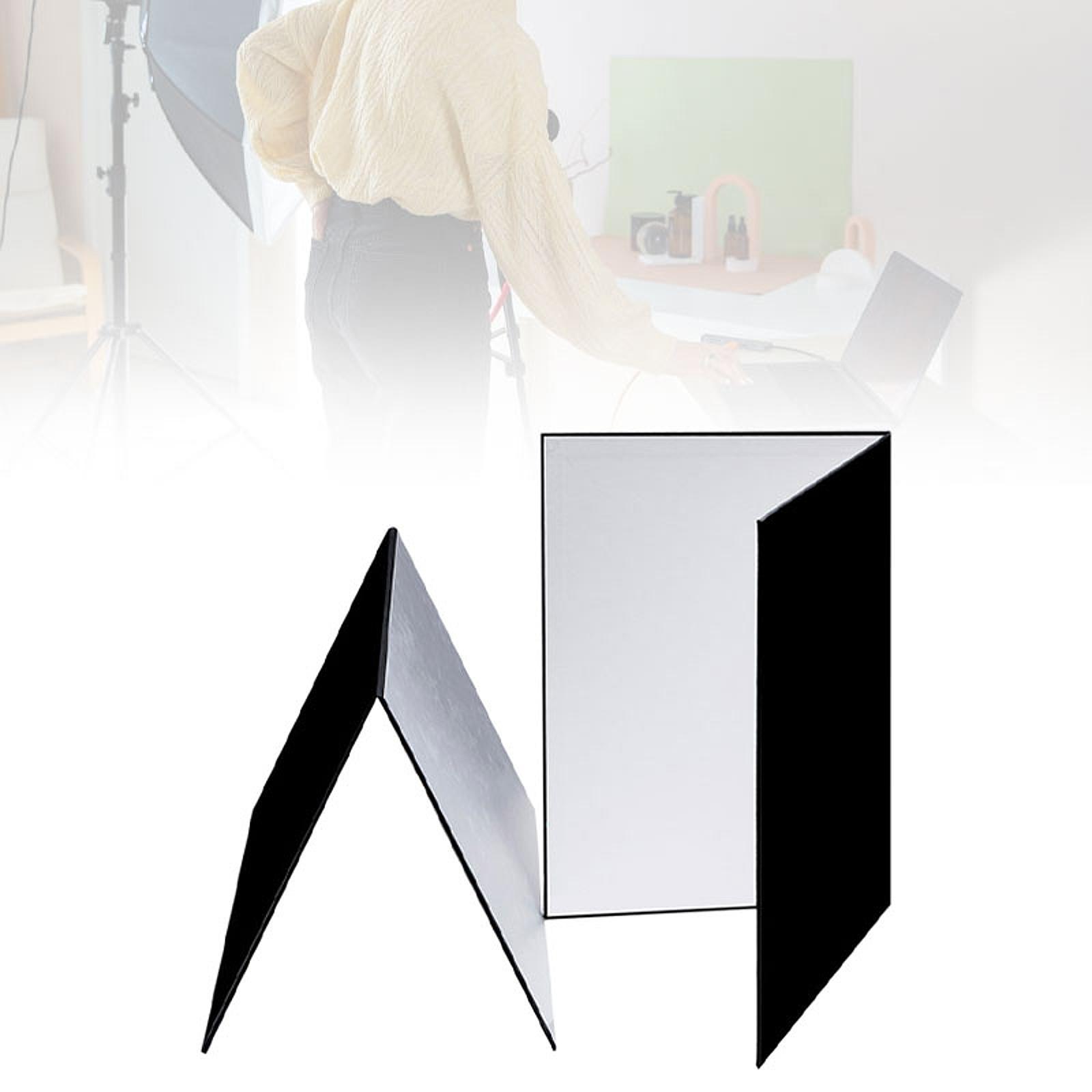 Photography Still Life Lighting - 2x Light Reflectors Folding Professional for