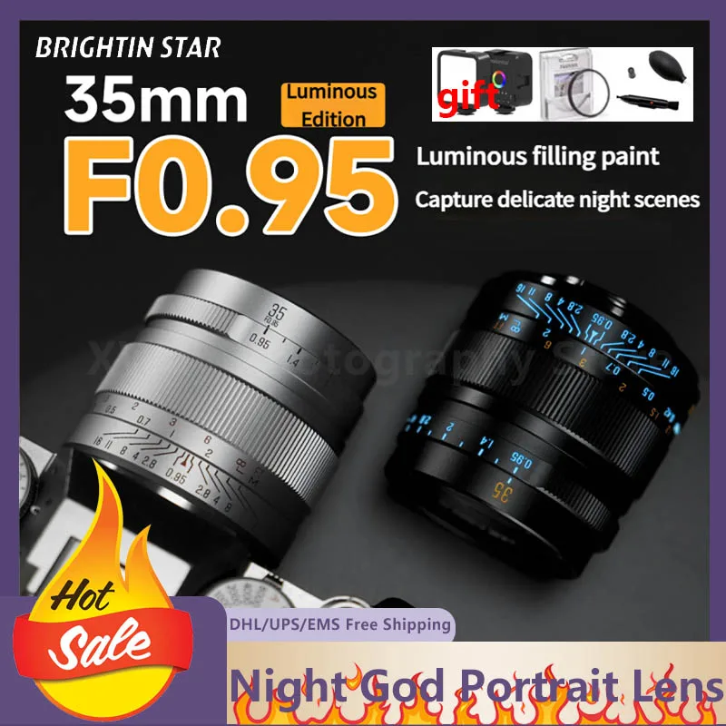 Photography Still Life Lighting - Brightin Star Luminous Lens 35Mm F0.95