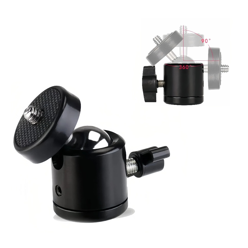 Photography Video Lighting Kit With Adjustable Tripod Stand - Terebento 1/4 Screw Hole Tripod Mount