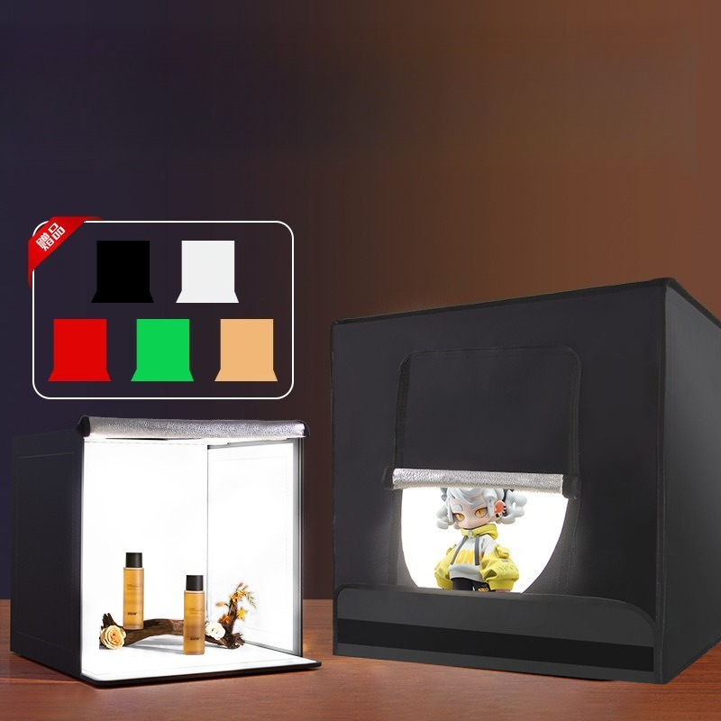 Photography Still Life Lighting - Studio small LED folding product photography
