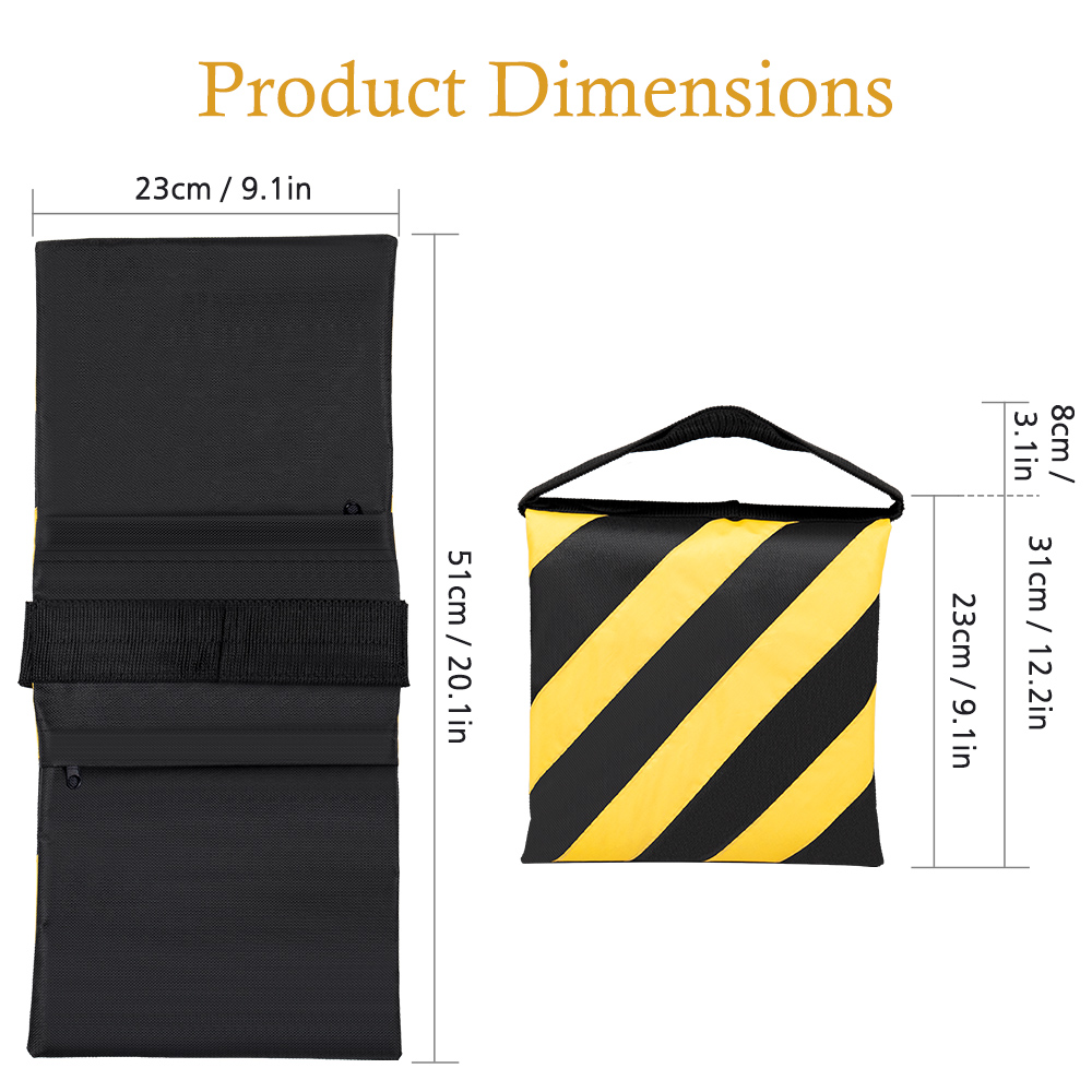 Boom Arm Stand - SH Black And Yellow Stripes Photography