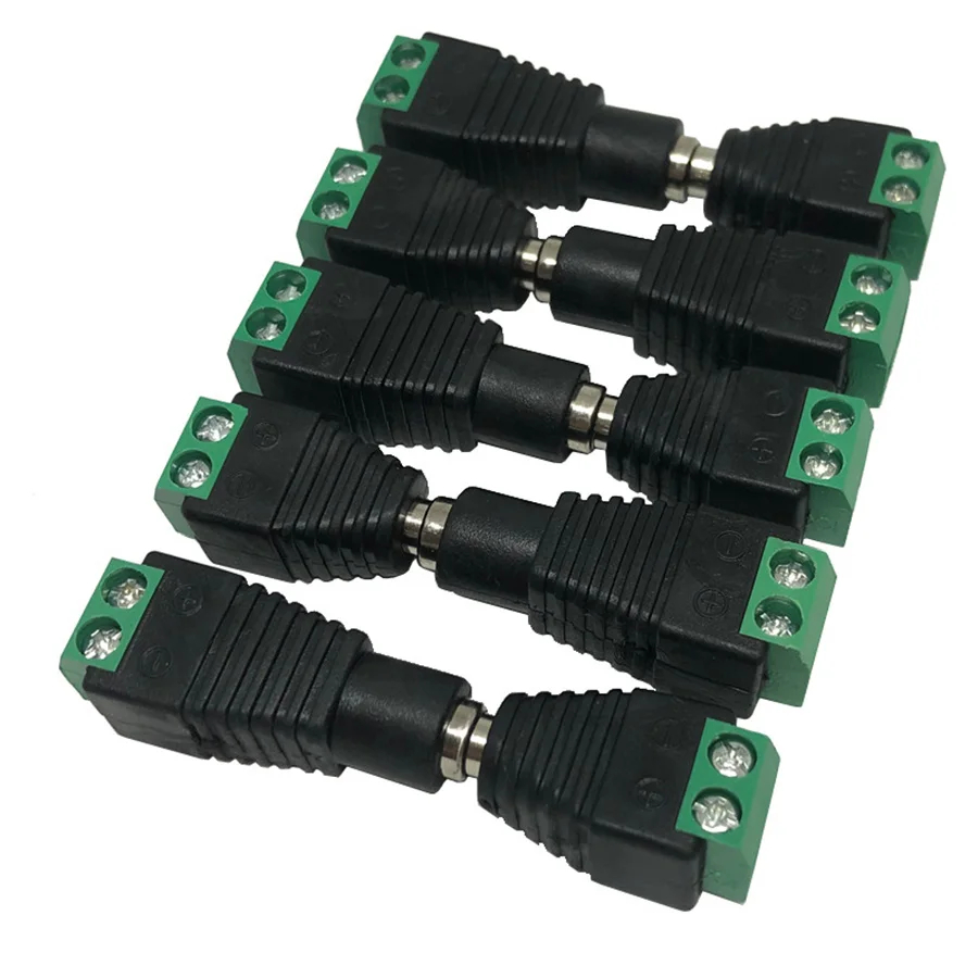 Photography Lighting Gear - 5pairs DC 12V Female And Male
