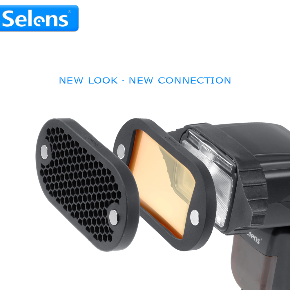 Selens 7 Color Filters Honeyco - огляд і ціна Snoot Flash Modifier