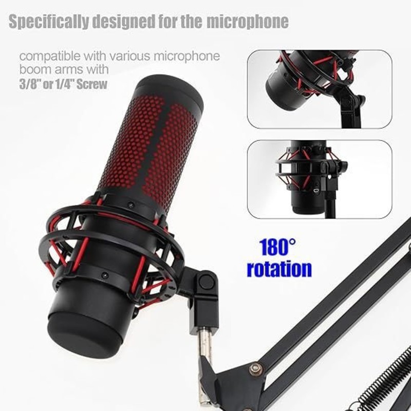 DT76 Microphone Adapter 3/8-In - огляд і ціна Boom Arm Stand