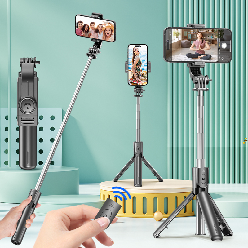 Selfie Stick Tripod with Detac - огляд і ціна Photography Video Lighting Kit With Adjustable Tripod Stand