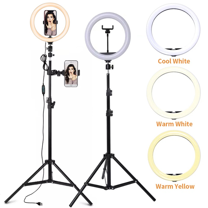 6/10/12 Inch LED Selfie Ring L - огляд і ціна Photography Lighting Tent
