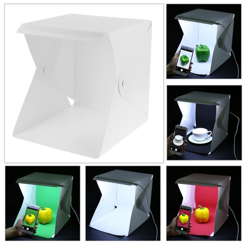 【C】Portable LED Photo Studio L - огляд і ціна Photography Lighting And Backdrop