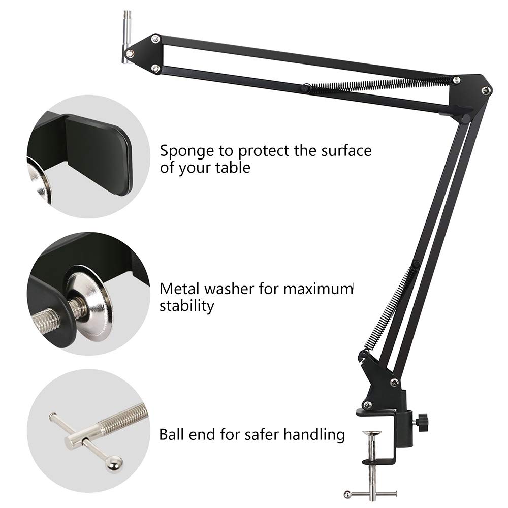 NB 35 Microphone Suspension Ar - огляд і ціна Boom Arm Stand