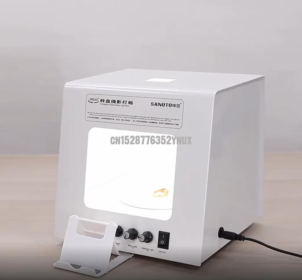 Newest Sanoto TB20 Portable Ph - огляд і ціна Jewelry Photography Lighting Kit
