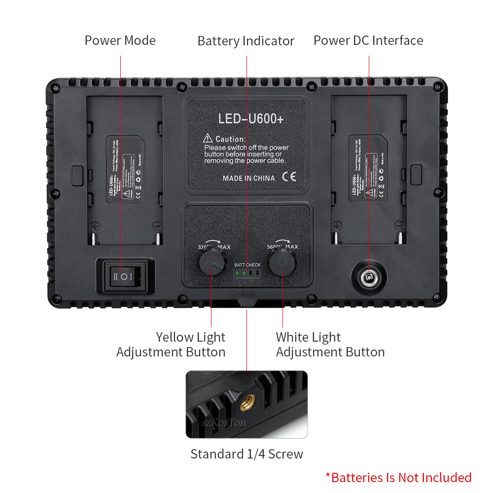 U800 LED Photo Studio Light fo - огляд і ціна Photography Lighting Board