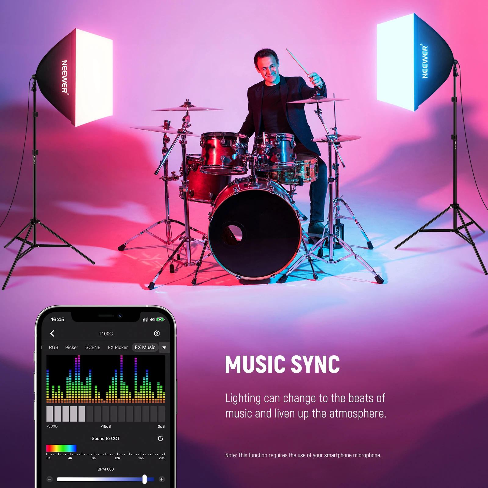 NEEWER RGB Softbox Lighting Ki - огляд і ціна Photography Lighting App