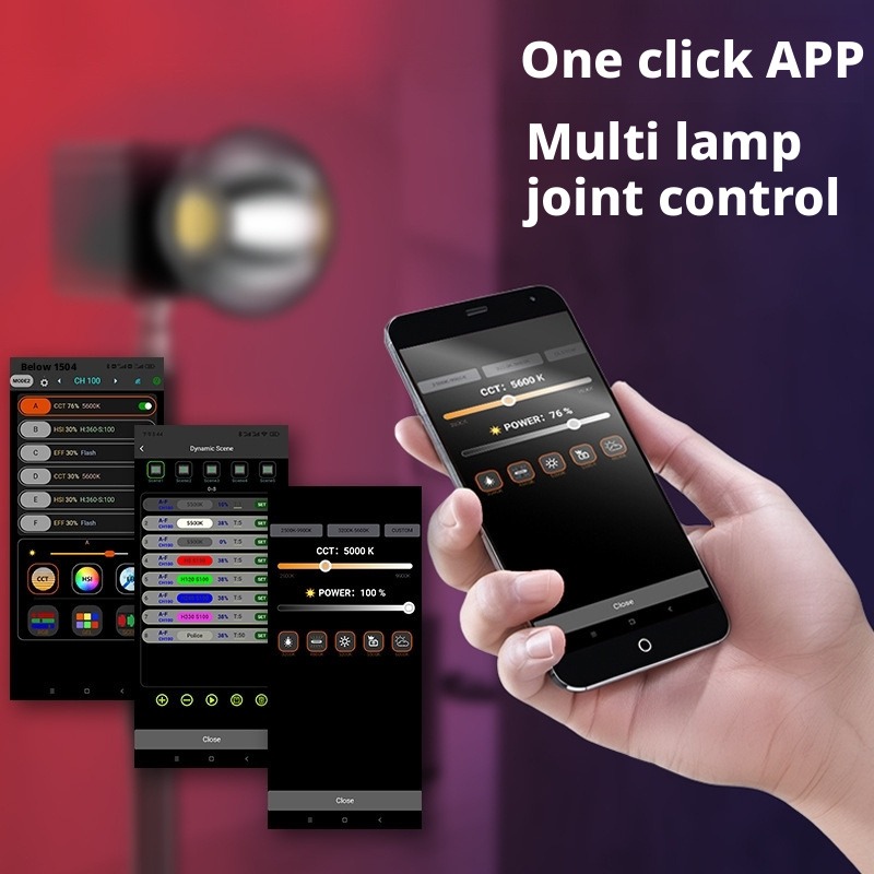 Rgb Fill Light 100w Video Live - огляд і ціна Photography Lighting App