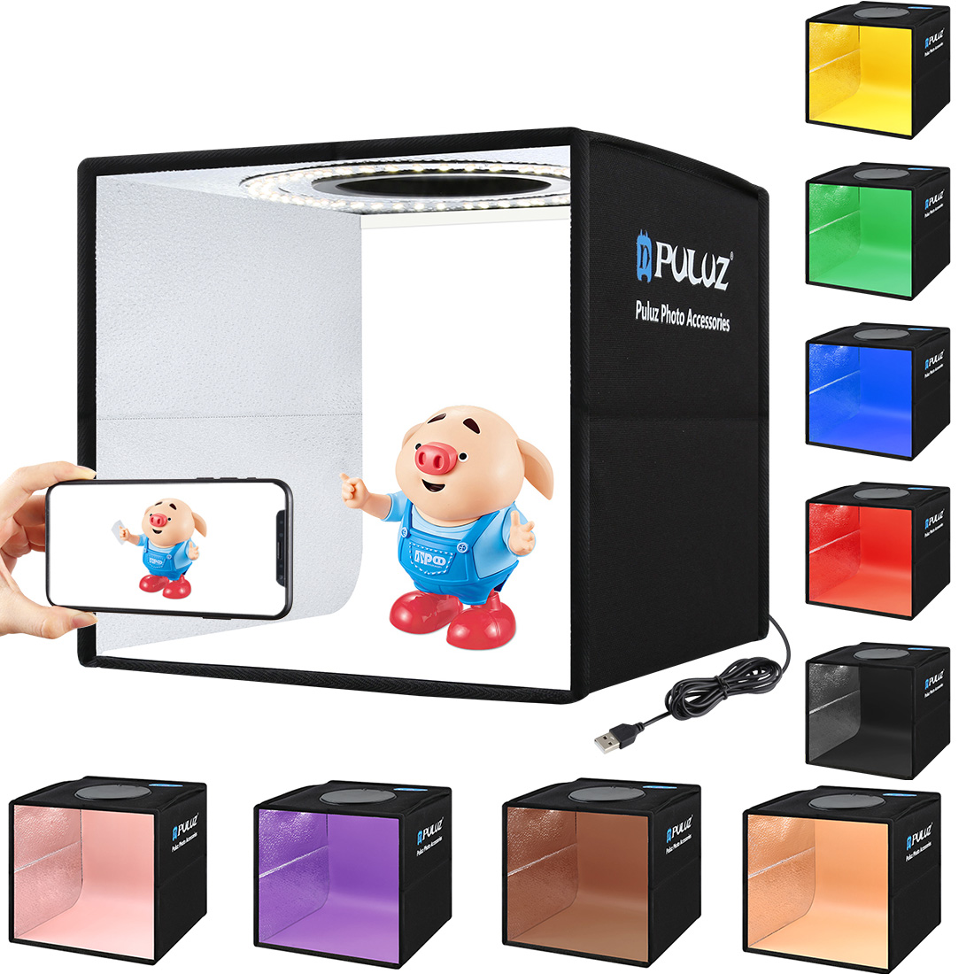 Portable Desktop Foldable Mini - огляд і ціна Photography Lighting And Backdrop