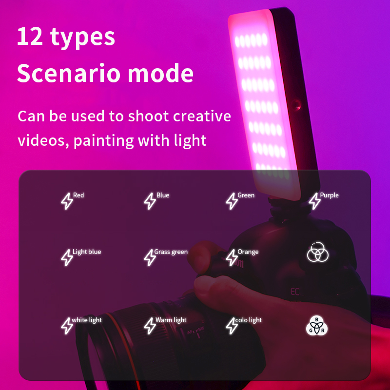 RGB Video Light Portable LED C - огляд і ціна Photography Lighting Board