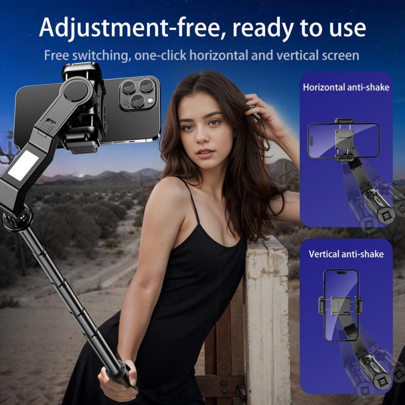 Phone Selfie Stick with LED Fi - огляд і ціна Photography Video Lighting Kit With Adjustable Tripod Stand