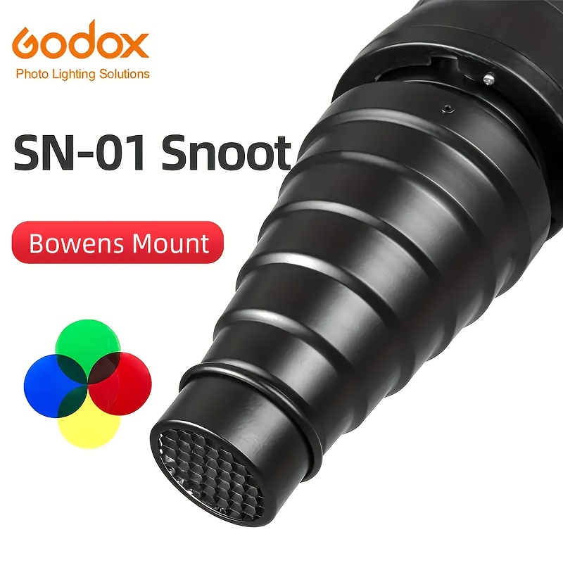 GODOX Bowens Mount Snoot with  - огляд і ціна Snoot Flash Modifier