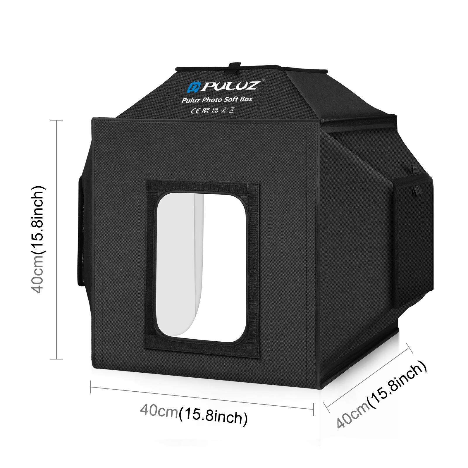 PULUZ 40cm Folding 72W 5500K S - огляд і ціна Photography Lighting And Backdrop Kits