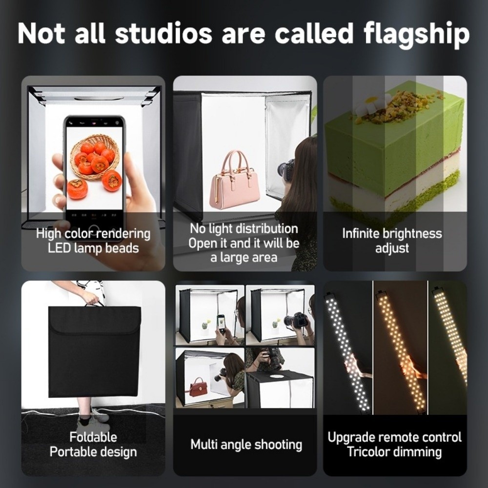 45/65cm LED Soft Light Box Min - огляд і ціна Photography Lighting Board