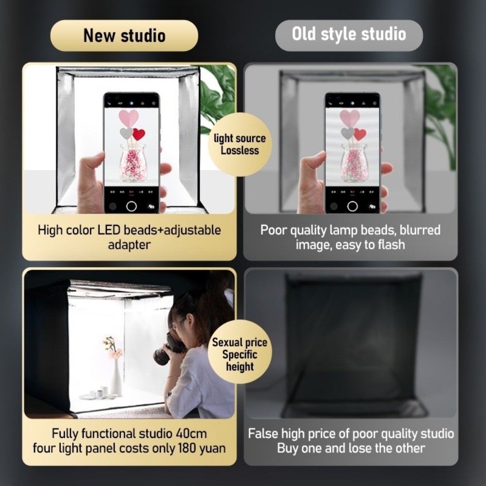 45/65cm LED Soft Light Box Min - огляд і ціна Photography Lighting Board