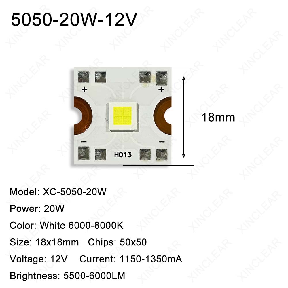 SMD 5050 7070 LED Chips 20W 45 - огляд і ціна Photography Lighting Board