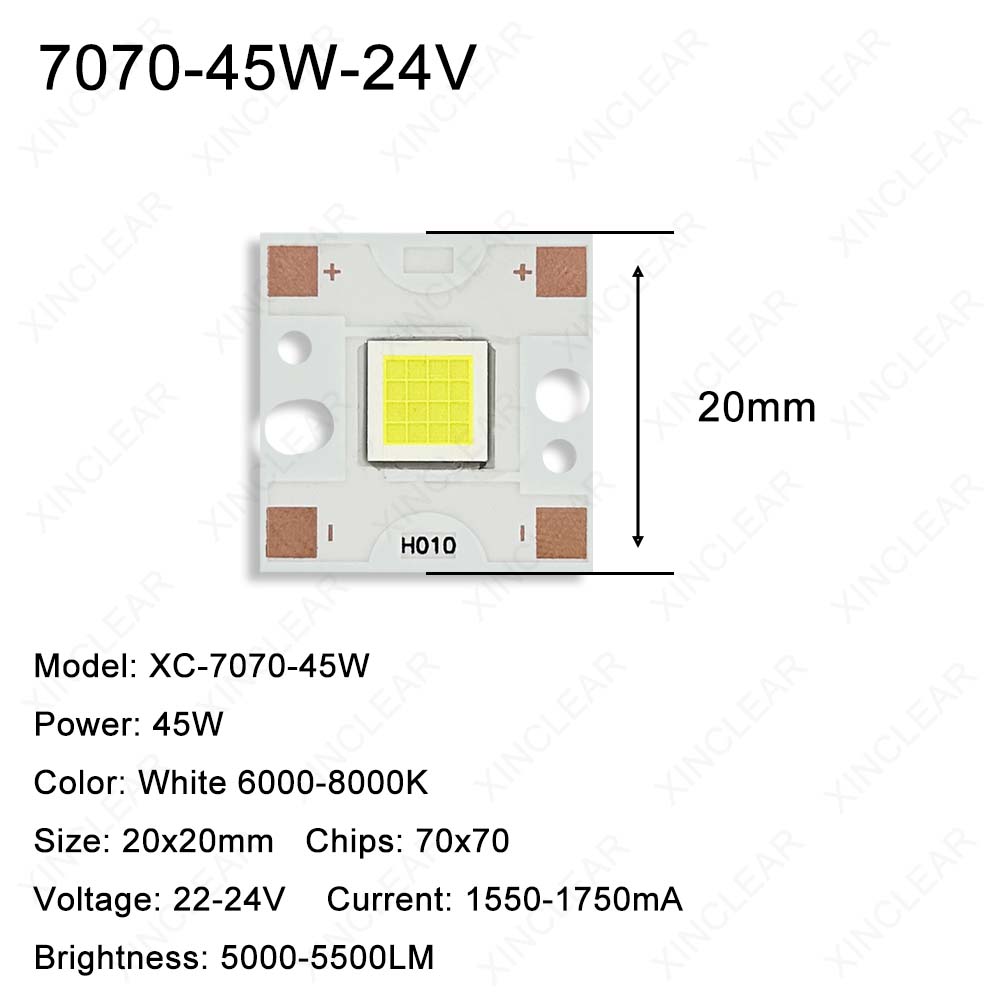 SMD 5050 7070 LED Chips 20W 45 - огляд і ціна Photography Lighting Board