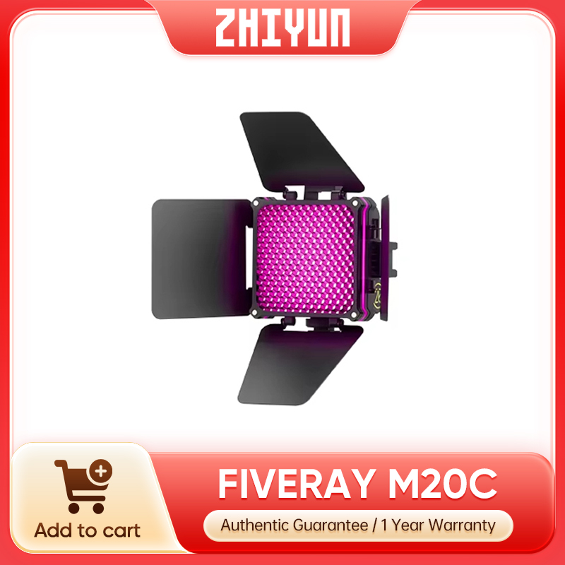 ZHIYUN FIVERAY M20C RGB M20 Bi - огляд і ціна Photography Lighting App