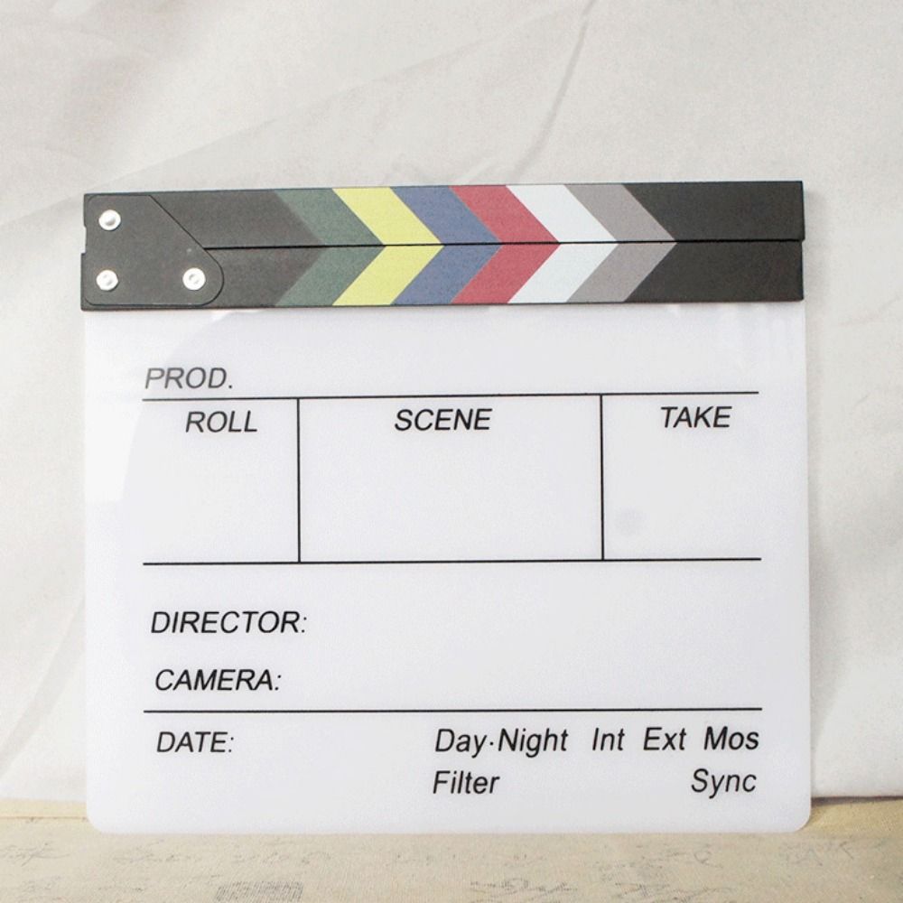 Acrylic Regisseur Scene Clappe - огляд і ціна Photography Lighting Board