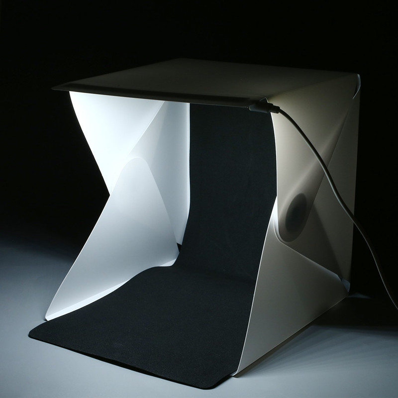 Portable Mini Photo Studio Box - огляд і ціна Photography Lighting And Backdrop Kits