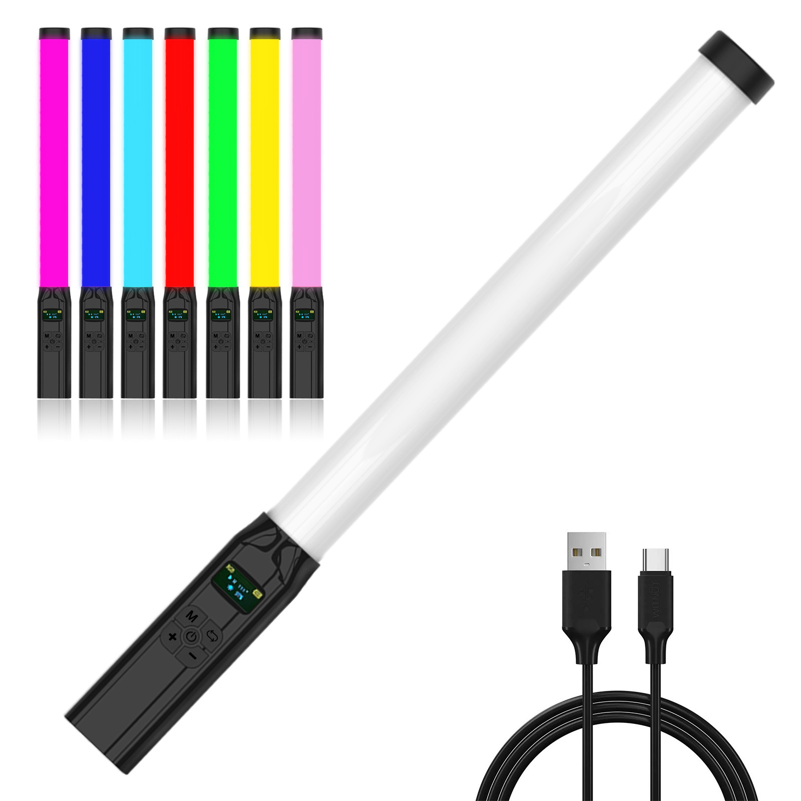 50CM RGB Stick Light Wand Ligh - огляд і ціна Photography Types Of Lighting