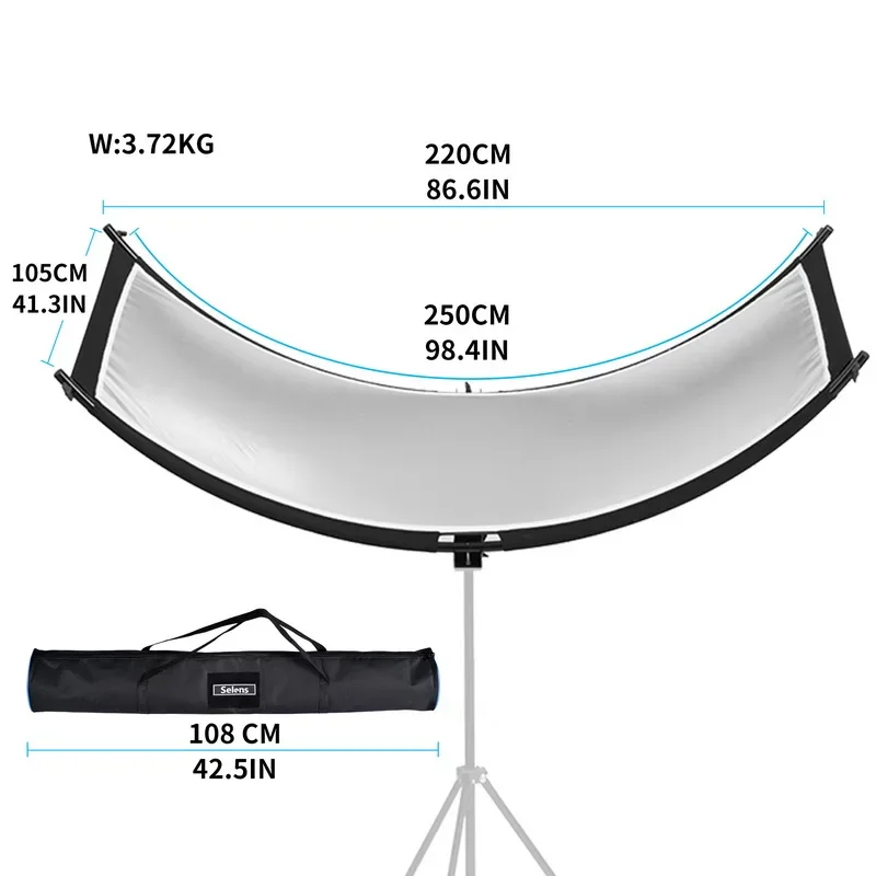 Selens 4-IN-1 U-typed 105x260c - огляд і ціна Photography Types Of Lighting