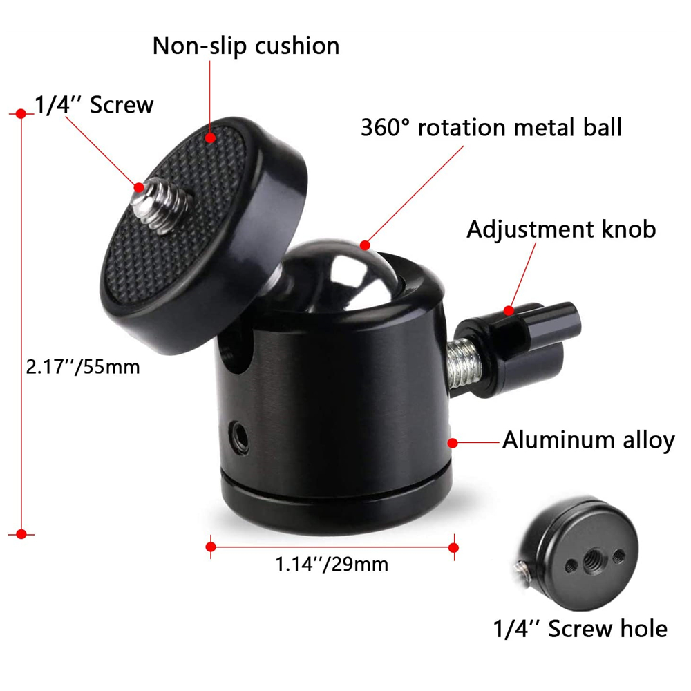 Terebento 1/4 Screw Hole Tripo - огляд і ціна Photography Video Lighting Kit With Adjustable Tripod Stand