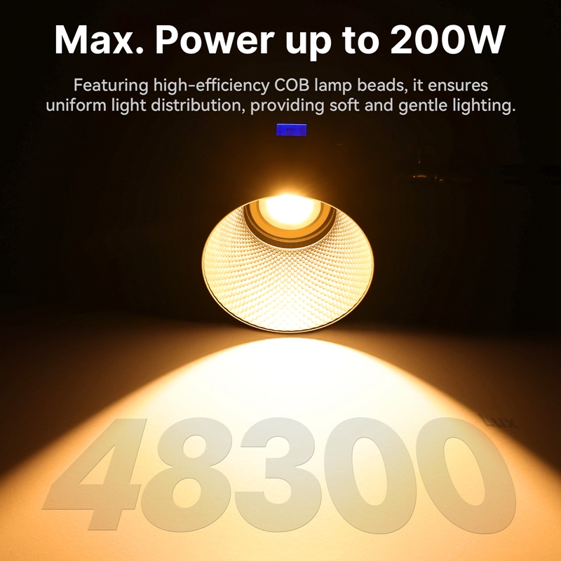 Ulanzi VL-200Bi 200W Bi-Color  - огляд і ціна Photography Lighting App