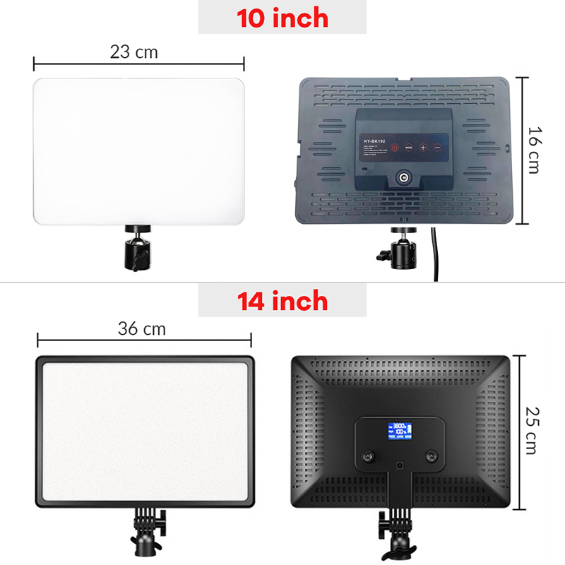 14inch 10inch LED Video Light  - огляд і ціна Photography Lighting Board