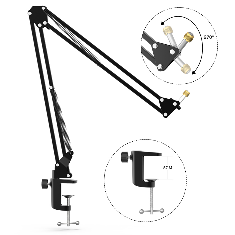 FIFINE Adjustable Microphone S - огляд і ціна Boom Arm Stand