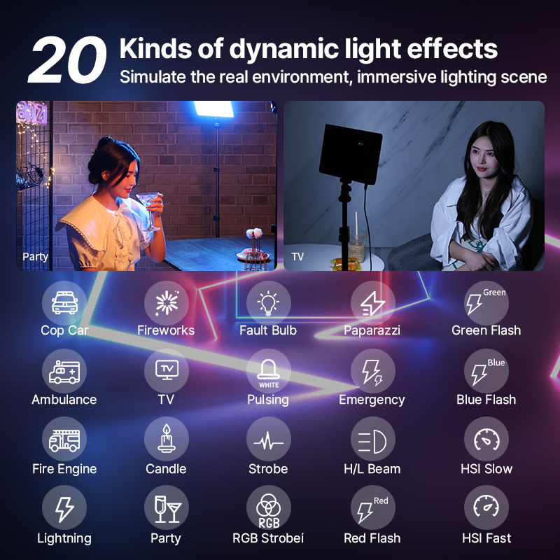 Ulanzi LT003 15W RGB Video Lig - огляд і ціна Photography Lighting Board