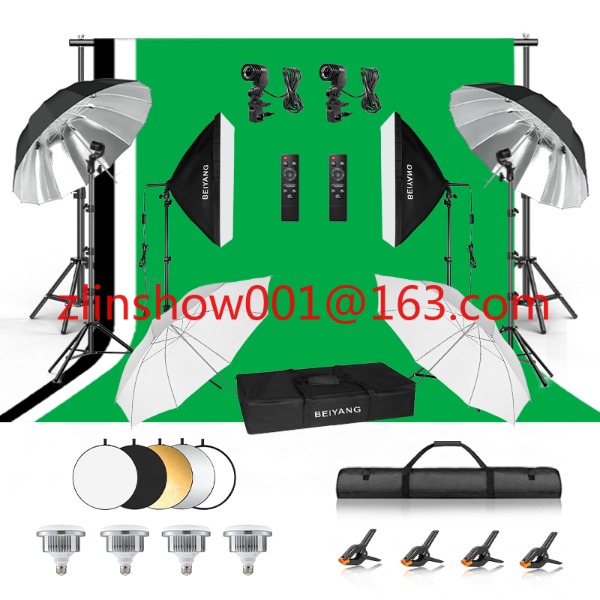 Photo Studio Equipment 2.6*3m/ - огляд і ціна Photography Lighting And Backdrop Kits