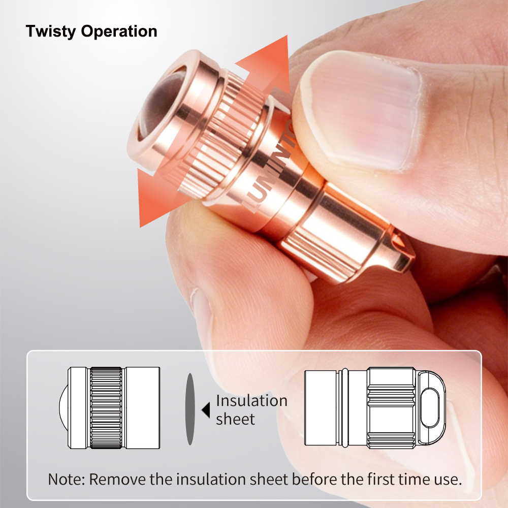 Copper Flashlight EDC LED Pock - огляд і ціна Snoot Flash Modifier