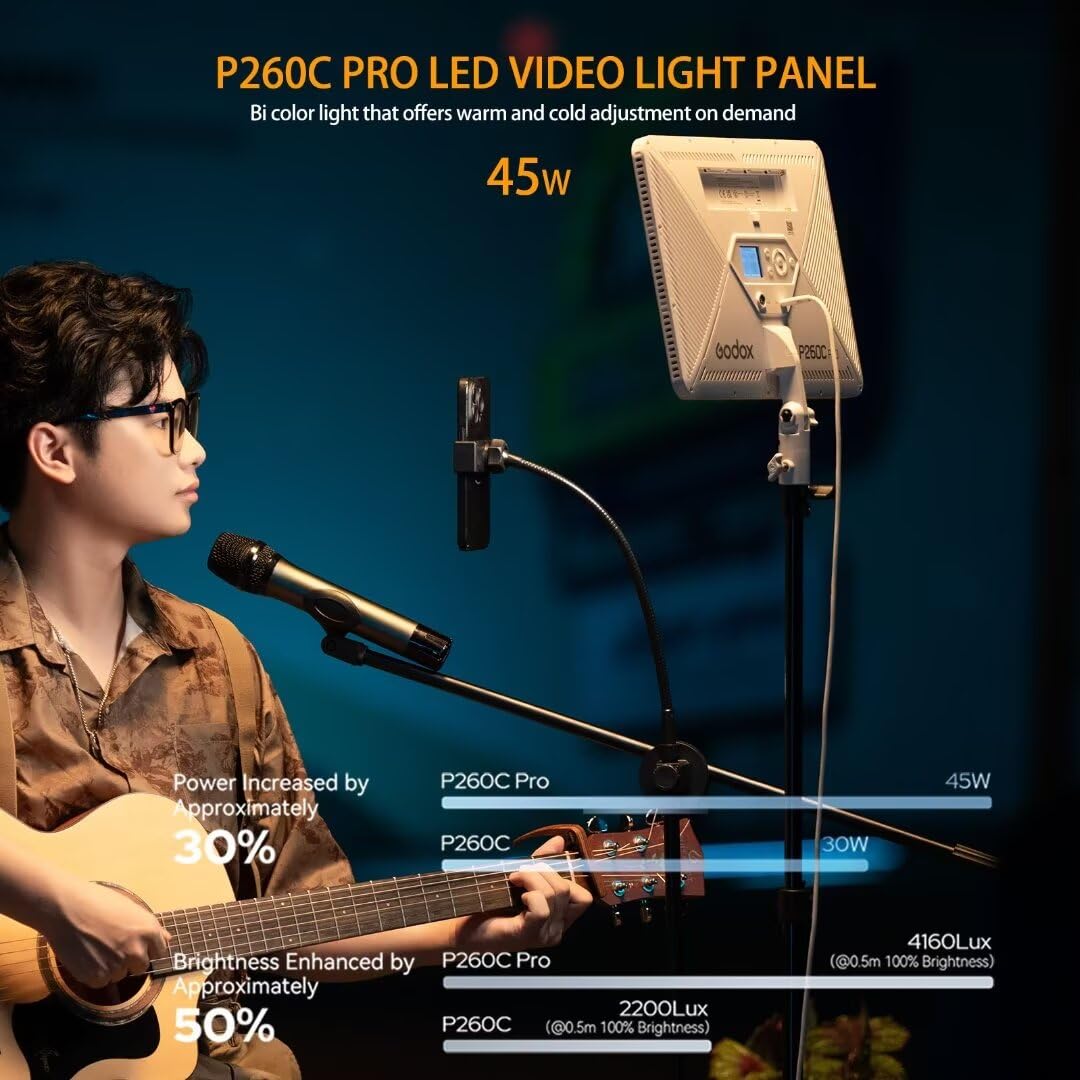 Godox P260C Pro LED Video Ligh - огляд і ціна Photography Lighting Board