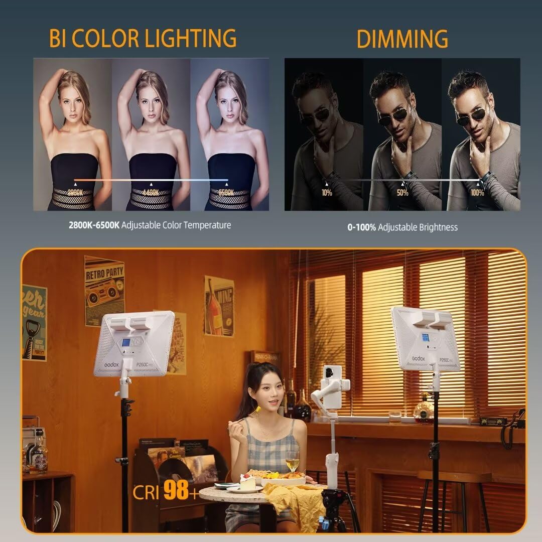 Godox P260C Pro LED Video Ligh - огляд і ціна Photography Lighting Board
