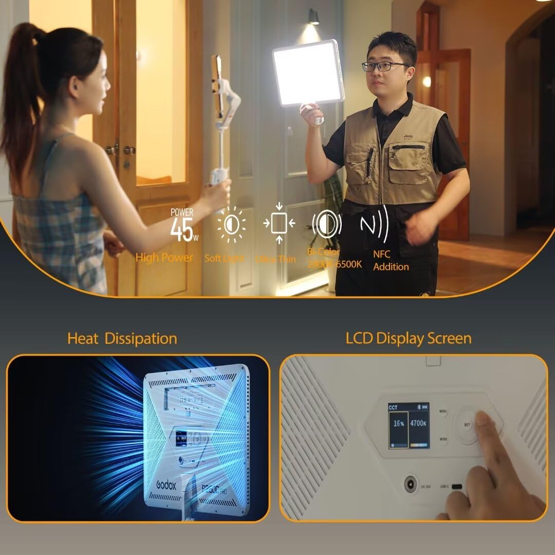 Godox P260C Pro LED Video Ligh - огляд і ціна Photography Lighting Board