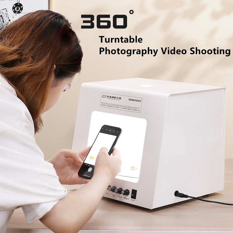 SANOTO Mini Photo Studio Photo - огляд і ціна Jewelry Photography Lighting Kit