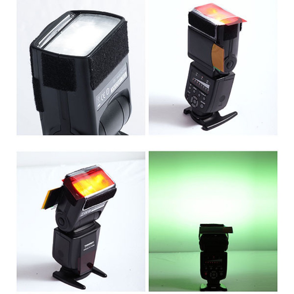 12 Colors Camera Flash Gels Li - огляд і ціна Photography Lighting Product