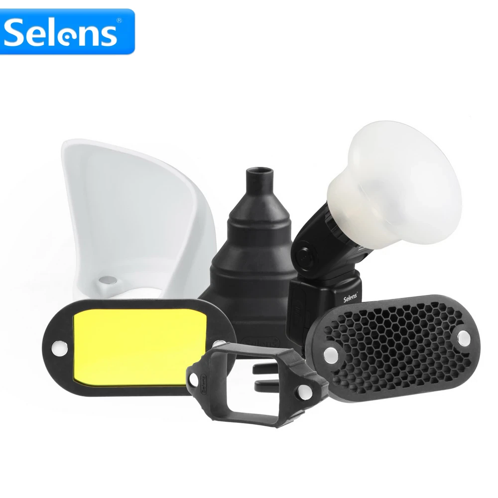 Selens Top Flash Magnetic Acce - огляд і ціна Snoot Flash Modifier
