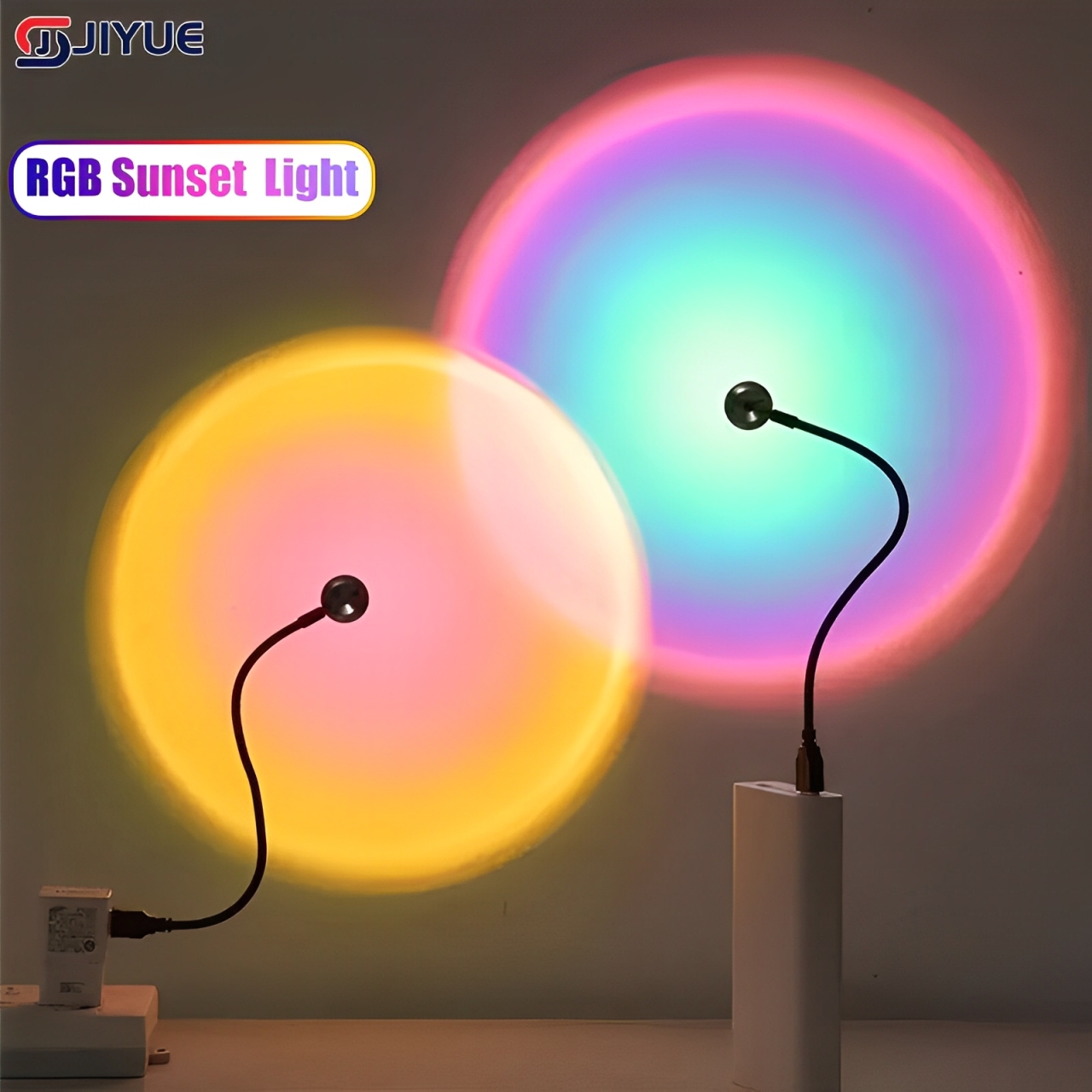 Mini USB ED Sunset Lamp Nightl - огляд і ціна Photography Lighting Mood