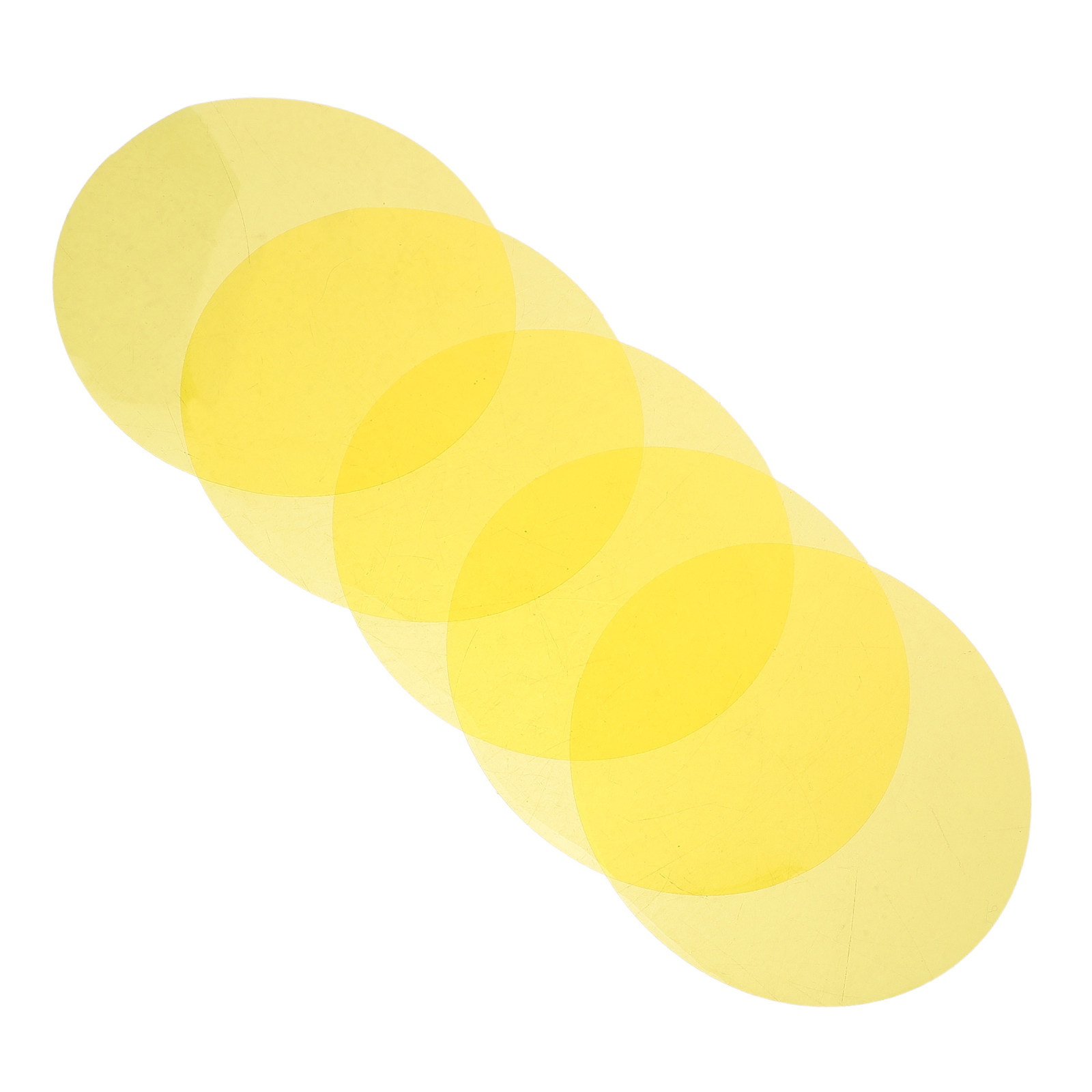 5Pcs Color Gel Sheets Yellow P - огляд і ціна Photography Lighting Mood